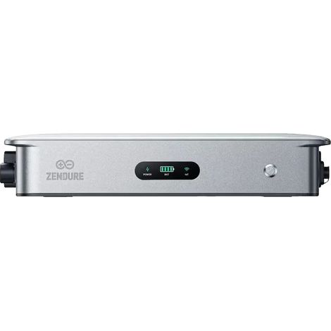 Inverter CA bidirezionale, potenza di uscita 2400 W, capacità base 2,88 kWh, espandibile fino a 17,28 kWh, 400 x 250 x 150 mm, conforme alla bassa tensione. (1/5)