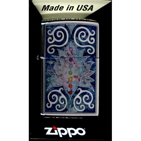 ZIPPO Feuerzeug mit Lotusblumen-Design 60006541 (1/2)