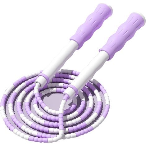Springseil – Weiche PVC-Perlen – Verstellbare Länge – Für Fitness und Training – 1 Stück (1/5)