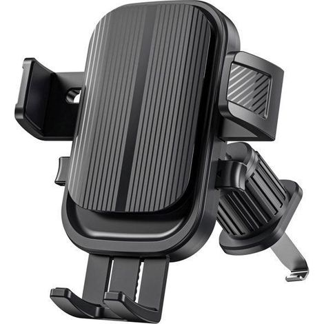 1 support ventouse OuiSmart, fixation stable sur pare-brise ou tableau de bord, compatible iPhone, noir, usage automobile (1/4)