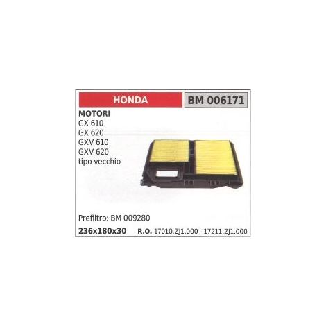 Prefiltro aria HONDA generatore GX 610 620 670 GXV 610 620 tipo vecchio