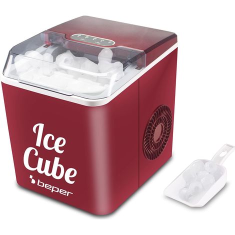 Máquina de hielo Beper p102con550 12 kg 1,3 l