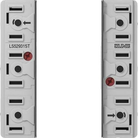 Jung Modulo sensore a tasti KNX universale, 3 volte, F50, Secure, Serie LS LS 5293 1ST