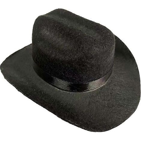 Hundehut, Silvester-Party-Accessoire für Bichons, mit verstellbarem Riemen, Cowboy-Stil – Größe 4