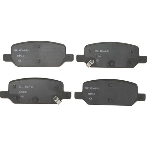 Plaquettes de frein arrière 8008212 00 A, alliage d'aluminium, kit de remplacement pour Tesla Model 3 2017 et + (1/5)
