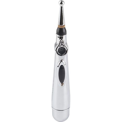 Stylet d'acupuncture électronique en acier inoxydable, masseur à impulsions énergétiques puissantes, réglable pour soulager la douleur, outil de bien-être (1/5)