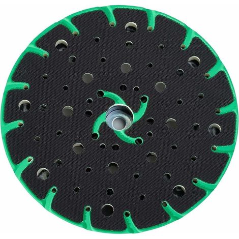 Disco de lijado de 150 mm con extracción de polvo - Rosca de conexión M8 - Repuesto para el disco de lijado Festool, compatible con la lijadora orbital aleatoria de 150 mm. (1/5)