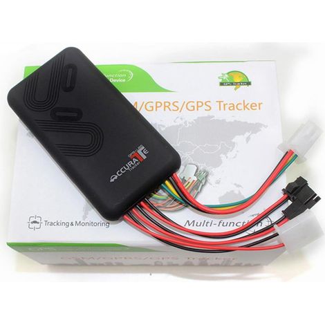 Traceur GPS pour voiture, suivi satellite de véhicule, système d'alarme antivol pour véhicule, localisateur de véhicule électrique, carte SIM gris foncé.