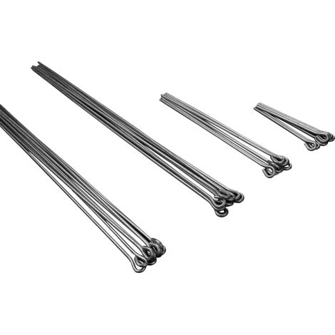 Ösendraht Anker Schnellabhänger für CD 60/27 Trockenbau Rigips Decke abhängen Ösendrähte 4mm: Ösendraht 25cm - 10 Stück (1/3)