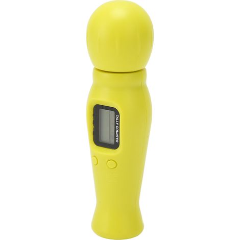 Compteur de chapelet numérique avec rétroéclairage LED, fonction de réinitialisation de la boussole, affichage de l'heure, Tissapiha numérique jaune pour la méditation et la relaxation. (1/5)