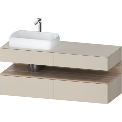 Duravit Collection One Konsolenwaschtischunterbau, 2 Auszüge, 2 (1/2)