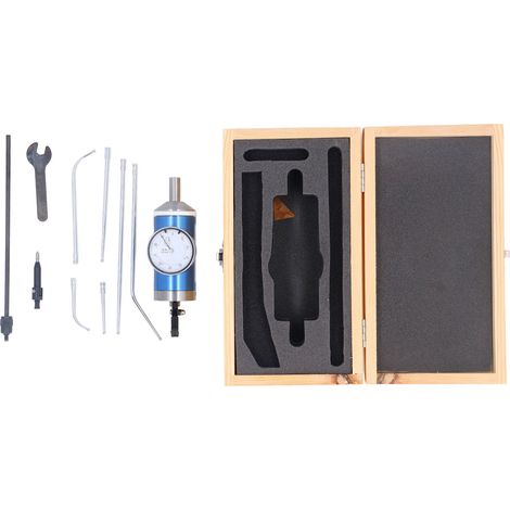 Indicateur de niveau de centrage Test de cadran de pointeur mécanique pour la mesure centrale Plage de 0 à 3 mm Résolution de 0,01 mm (1/5)