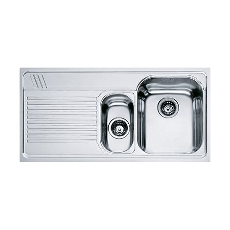 Franke Armonia AML 651. Tipo di lavello: Lavello montato su piano, Forma del lavandino: Rettangolare, Materiale del lavandino: Acciaio inox. Larghezza: 1000 mm, Profondità: 500 mm, L... - 101.0022.386 (1/2)