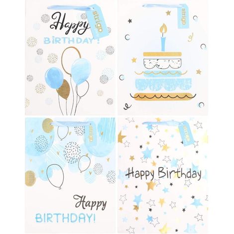 Party-Geschenktüte 26x12x32cm Mix Strigo