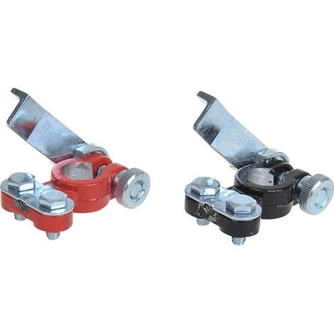Batteriepolklemmen Set Und Mit Schnellverschluss Rot Schwarz