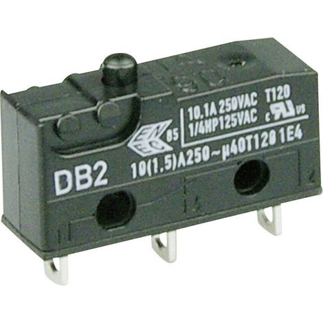 ZF DB2C-A1AA Mikroschalter DB2C-A1AA 250 V/AC 10 A 1 x Ein/(Ein)  tastend 1 St.