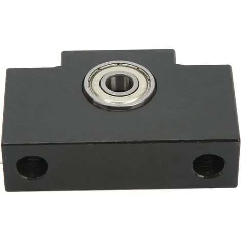 Support de vis à billes AF10 avec roulement, montage de vis à billes en acier à haute teneur en carbone pour tour/fraiseuse CNC (1/5)