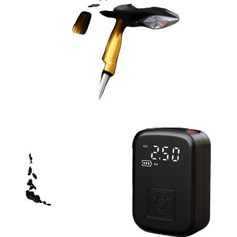 Pompa gonfiabile, funzionamento senza fili, design compatto, pompa gonfiabile (1/2)