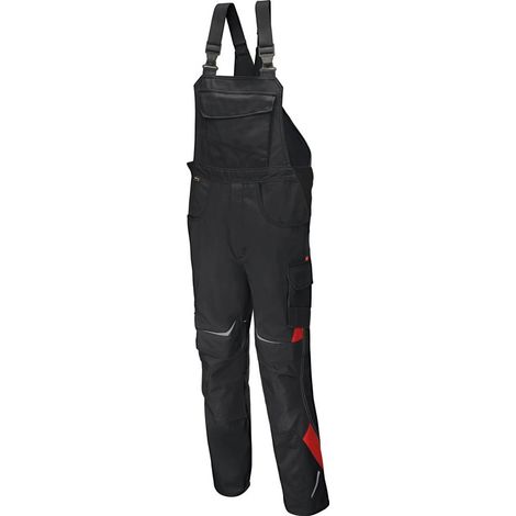 Kübler Latzhose Pulsschlag Gr.58 schwarz/rot (1/2)