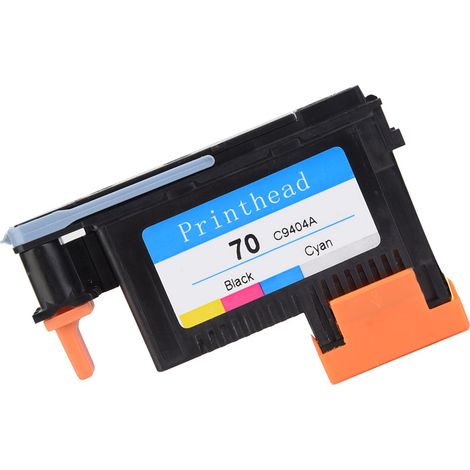 Tête d'impression haute qualité pour HP Designjet Z2100 Z3200 Z3100 - Noir mat et Cyan (C9404A) (1/5)