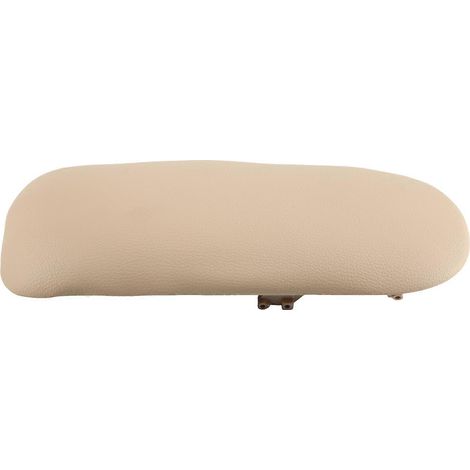 Couvercle d'accoudoir de console centrale en similicuir beige, compatible avec BMW Mini Cooper 2002-2008 R56 R50 R53 (1/5)