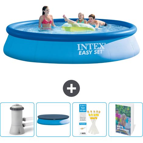 Intex Piscine Easy Set Ronde - 396x84 cm - 5-pièces SCB113 (1/5)