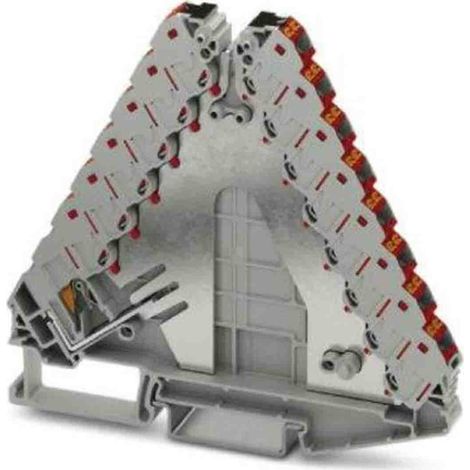 Bloc de distribution Phoenix Contact 29 voies, raccordement Enfichable, section de fils 14 26 AWG, 17.5A, 250 V ( Prix pour Paquet de 10 )