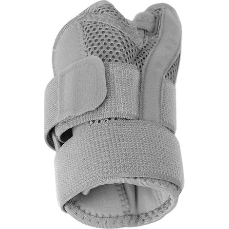 Attelle stabilisatrice de pouce pour main gauche et droite, support double fixe, protège-poignet réglable pour exercices de fitness (1/5)