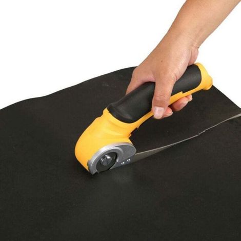 Ciseaux Couture - Machine De Découpe Électrique 4.2 V - Pour Tissu Carton Cuir Feutre - 230 X 100 X 50 Mm - 600 G (1/4)