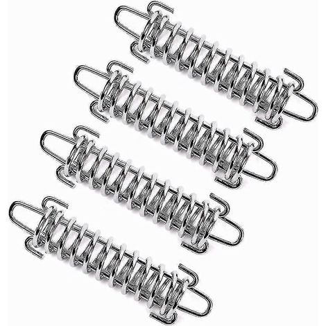 Ressort de tension pour voile d'ombrage Starlight (lot de 4), ressort de tension pour voile d'ombrage, ressort de tension pour tente de camping, ressort de tension en acier pour tente. (1/4)
