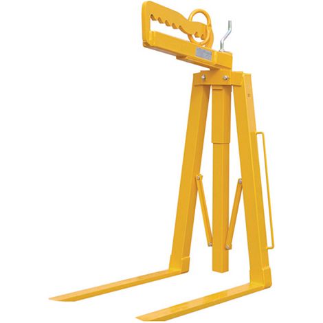 Sollevatore per pallet - Larghezza regolabile - Carico max 1500 kg - 100200051