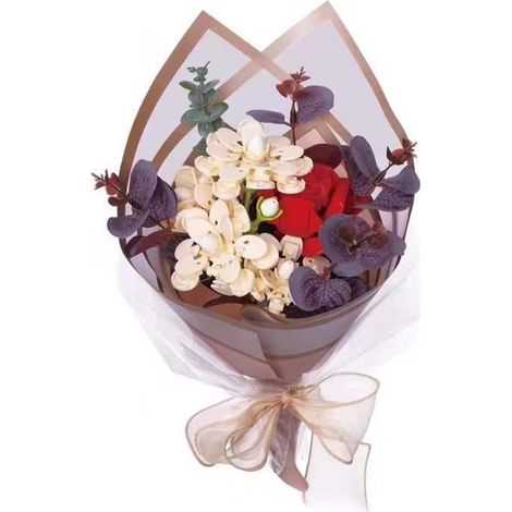 Pflanzenstrauß – Künstliches Blumenarchitektur-Set – Tischdekoration oder Blumenstrauß für Zuhause – Geschenkidee für Mädchen, Jungen und Teenager ab 8 Jahren – Pflanzenkollektion (1/5)
