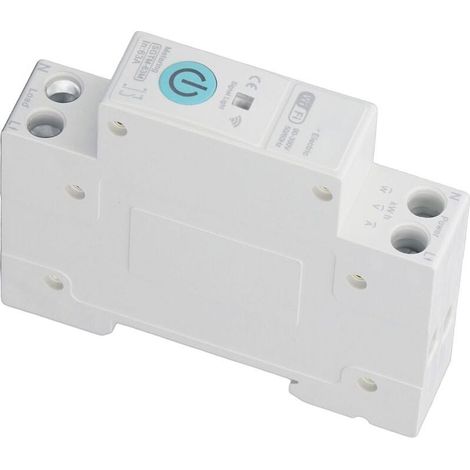 Disjoncteur WiFi, Disjoncteur de Commutateur de Télécommande, Réglage de Seuil AC 90-300 V pour la Surveillance des Appareils Domestiques (63A) (1/5)
