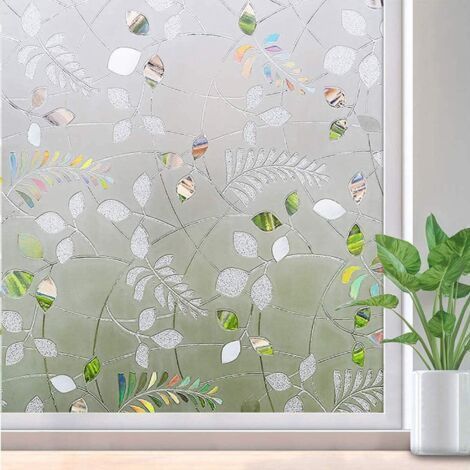 Blackout window film 45 x 100 cm – Durable PVC – 96% UV protection – Matt glass effect for optimal privacy (1/5)