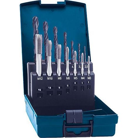 Emballage en Set Type BlueBox avec taraud machine Forme HSSG B, M 3 - M 12