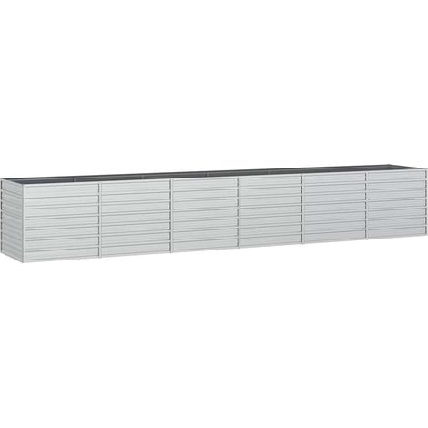 Maison Exclusive - Garten-Hochbeet 480x80x77 cm Verzinkter Stahl (1/5)