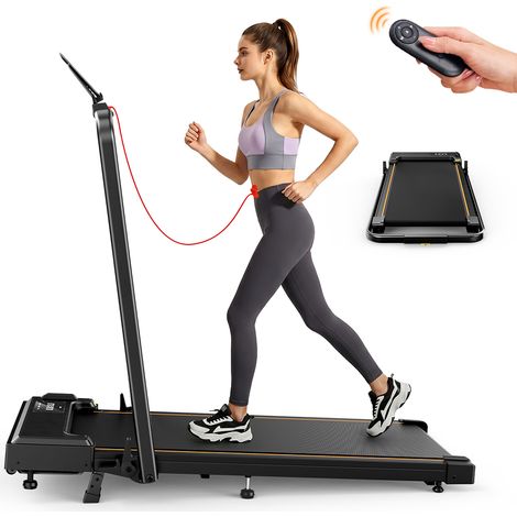 Tapis de Course Électrique Formill,Moteur 2,5 HP, Vitesse 1–12 km/h, Charge Max 120 kg, Inclinaison Réglable, LED+Télécommande, 8 Amortisseurs, Surface de Course 95 × 38 cm (1/5)