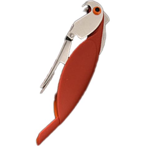 Sacacorchos, aluminio cepillado, doble bisagra, abridor de botellas, barra de cocina (1/5)