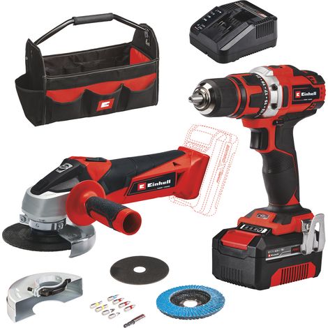 Elektrowerkzeug Set Einhell TE TK 18 2 Li schwarz 4 Ah (1/5)