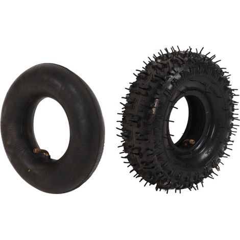 4.10/3.50-4 Jeu de chambres à air pour pneu 30 PSI 4 plis pour jante 4 pouces 47 cc 49 cc 2 temps Mini Pocket ATV QUAD Bike (1/5)