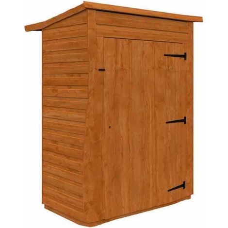 3x2 Flex Pent Tool Room 12mm Flex - L60 x W98.8 x H213.5 cm - Solid Wood/Softwood/Pine - Burnt Orange