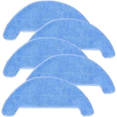 Lot de 5 tampons nettoyants pour AMIBOT SPIRIT/ANIMAL H2O Vadrouille