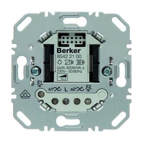 Dimmer universale Berker bianco per illuminazione interna