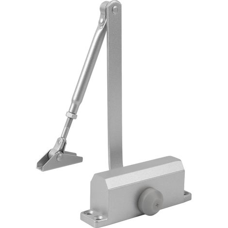 Ferme-porte hydraulique à butée, coupe-feu, mécanisme de fermeture de porte haute sécurité pour charges de 25 à 45 kg (1/5)