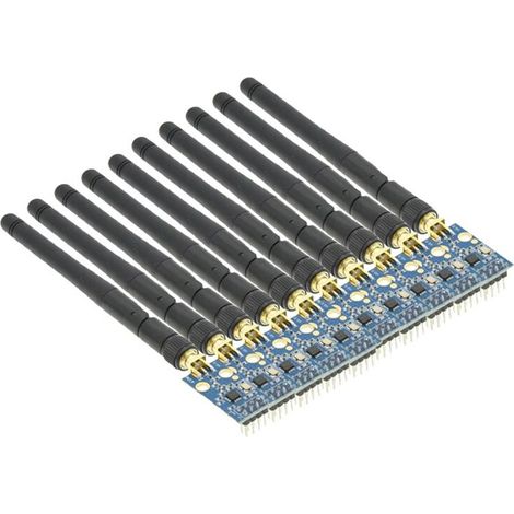 10 Pièces CC1101 Module Sans Fil 433MHz avec Antenne SMA Module émetteur-Récepteur Sans Fil (1/2)