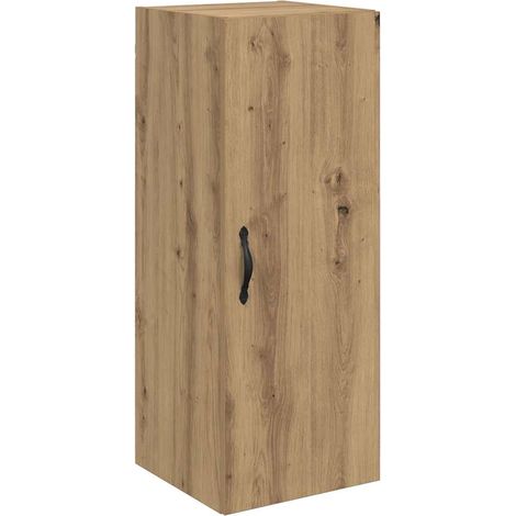 Maison Exclusive - Pensile Rovere artigianale 34,5 x 34 x 90 cm Legno multistrato