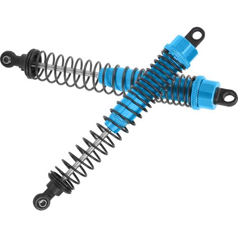 130-mm-Stoßdämpfer aus Aluminiumlegierung für TRAXXAS/SLASH/2WD-Ferngesteuerte Autos (blau) (1/5)