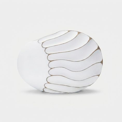 Vaso decorativo in resina da interno Lines (1/5)