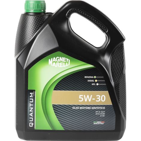 4 pezzi olio quantum marelli 5w30 sintetico 4lt (1/4)