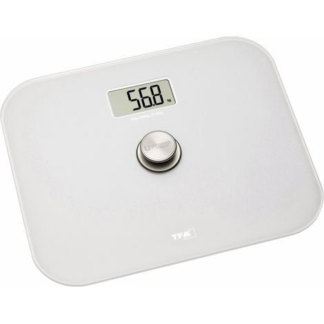 TFA Dostmann ECO STEP Personenwaage 50.1014.02 digital Wägebereich (max.)=150 kg Weiß (1/2)